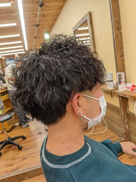 ティー ハピネス 廿日市店(T.Happiness) 波巻きパーマ