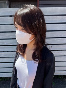 ポイントファイブバイソレイユ 小松店.5 by SOLEIL) 後れ毛だけ挑戦！サイドバング♪