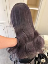 ベレーザ 渋谷(BELEZA)&nbsp;4681グレーベージュシルキーベージュ艶髪韓国ヘアレイヤーロング