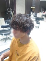 アヴァンスクロス あべのルシアス店(AVANCE. CROSS)&nbsp;メンズウェーブヘア×波巻きパーマ