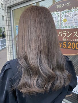 ブリング バイ スノードロップ 吉祥寺(BRING by Snowdrop) 前髪/マチルダボブ/ピンクベージュ/インナーグレージュ/吉祥寺