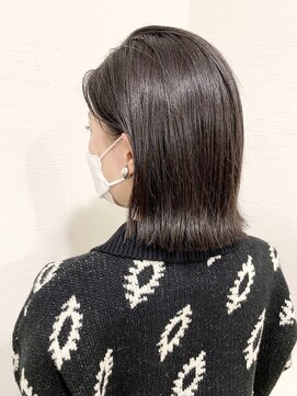 ローグ ヘアー 金町店(Rogue HAIR) ローグ金町《沙月》　前髪なし×外ハネボブ