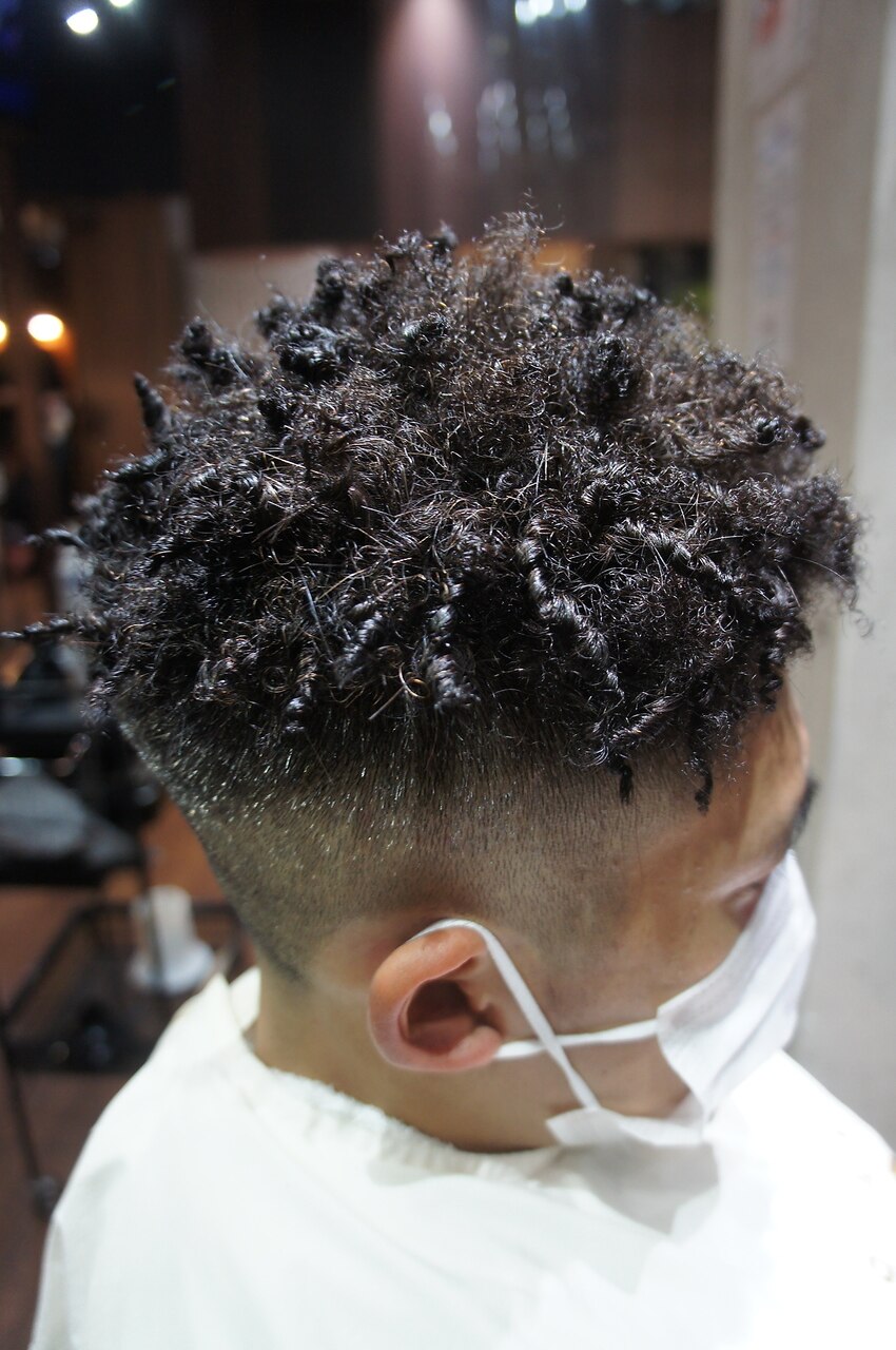 ☺︎ベアーになります ハード針金ショートスパイラルパーマ：L205070769｜ヘアーエゴ