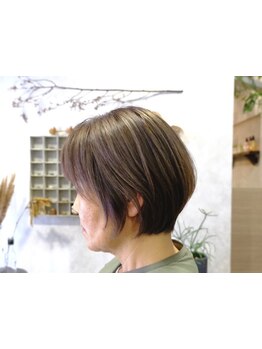 【福山/水呑】髪のダメージが気になる方にも◎髪や頭皮に優しいオーガニックカラーで艶のある仕上がりに♪