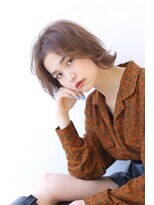 オーロ 西宮店(ORO)&nbsp;グレージュ　レイヤー　外はねボブ