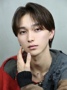 ザ サードヘアー 柏(THE 3rd HAIR) シースルーセンターパート　ニュアンスパーマ