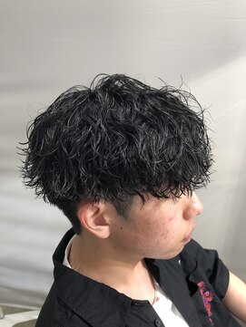 オーシャントーキョー(OCEAN TOKYO) メンズパーマツイスパ波巻きスパイラルマッシュセンターパート