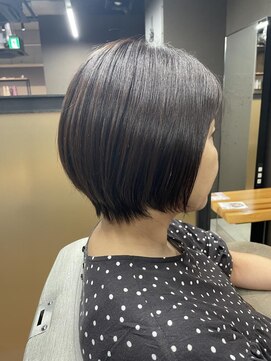 ナナ なかもず店(nana) ナチュラルショートボブ