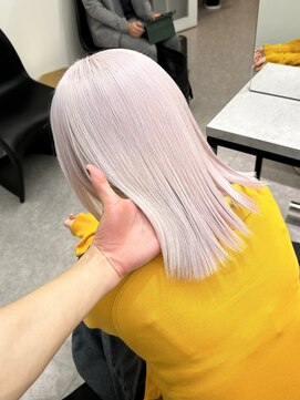 ペレ 渋谷(PELE) 黒髪/ボブルフ/ネビージュ/小顔/ワンレン/水戸/髪質改善/前髪