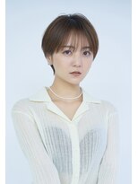 ピークアブー アヴェダ アトレ恵比寿(PEEK-A-BOO AVEDA) 前髪あり大人小顔ショート/30代40代50代/岡野亘希