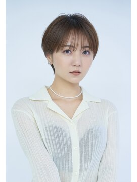 ピークアブー アヴェダ アトレ恵比寿(PEEK-A-BOO AVEDA) 前髪あり大人小顔ショート/30代40代50代/岡野亘希