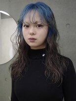 キャロルガーデンズ ボコカ 表参道(Carroll Gardens bococa)&nbsp;【riNa】ルーツカラー、ブルー