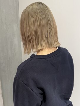 ヨーク(YOKE) 【YOKE】アッシュグレーオリーブグレージュ縮毛矯正髪質改善