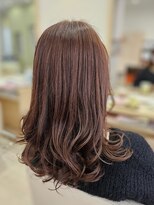 ヘアーズ 本店(HAIRZ)&nbsp;《HAIRZ》平田☆チョコレートブラウン巻き髪ヘア