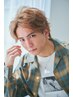 メンズカット＋ブリーチ＋選べるカラー+ナノバブルシャンプー付￥11500