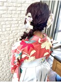 袴×ヘアアレンジ