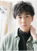 20代30代アースカラースパイラルパーマフェザーマッシュc新所沢