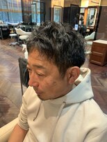 アリレイナ 逗子店(ARIREINA)&nbsp;大人アップバング × ナチュラルパーマ