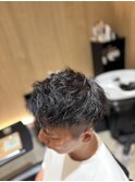 メンズツイストパーマ