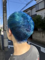 ヨル(yeol)&nbsp;ブルーヘア