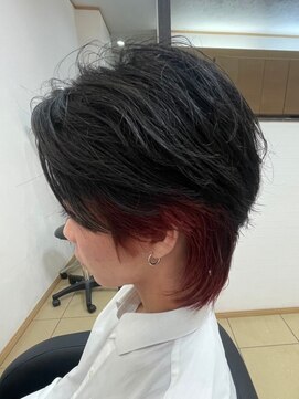 オーリーヘアー(Olliy hair) さりげないお洒落のインナーカラー/30代40代50代