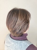 松本平太郎美容室 国立店&nbsp;50代60代70代×ショートレイヤー×イノアカラー×ハイライト