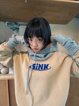 エルム 原宿 表参道(yelm) 原宿/インナーカラー/イヤリングカラー/ダブルカラー/髪質改善