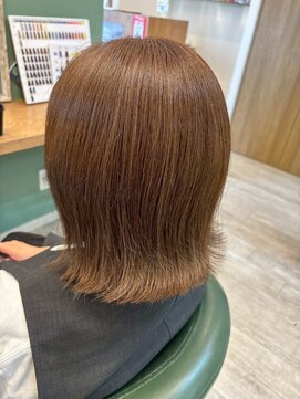 クロエ バイ ラヴィズム 新潟ビルボードプレイス2店(CLOE by LUVISM) 外ハネ&ベージュブラウン