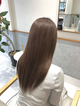 透明感ブラウン