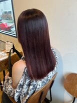 ヘアーデザインスリール(Hair Design THRIRE)&nbsp;レッドブラウン×酸熱トリートメント