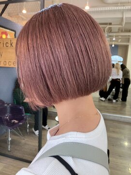 ブリックバイブレイス 千葉 千葉中央(brick by brace) 千葉駅/着物ヘア/大人ガーリー/ダークアッシュ/似合わせカット