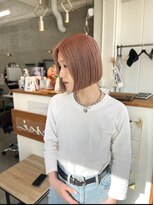 メルシー 福岡天神店(Merci)&nbsp;ピンクベージュ☆ボブ Ayumi ボブ/髪質改善/福岡/天神/福岡ボブ