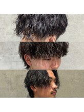 【ツイストスパイラル・波巻きパーマ・ニュアンスパーマなどパーマ大人気】#メンズサロン#曲がる縮毛矯正