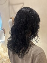 ラヴィズム 名駅店(LUVISM)&nbsp;ミディアム/ボブ/レイヤー/顔周りレイヤー/パーマ/艶カラー