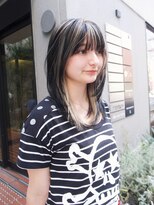ユルクメゾンシティ 名古屋(JURK MAISON CITY)&nbsp;名古屋/ミルクティーブロンド/ダークブルー/デジタルパーマ