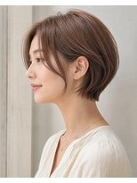 ウィールールピヴォクロス(WE RULE pivot cross)&nbsp;30代40代/髪質改善/ショートボブ/ベージュ