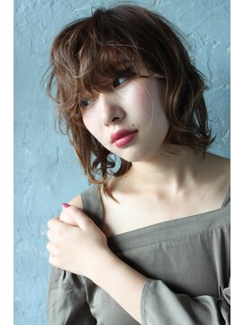 ソルト(Salt) 大名<Salt>うざバング×ソフトウルフボブ(OKABE)