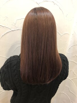 アン(Hair make un) #ピンクベージュ