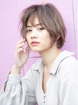 サインヘアー 静岡(sign hair)の写真/【HOTPEPPER Beauty AWARD 2024年ベストサロン部門注目サロン選出】どこから見ても美しい愛されショート♪