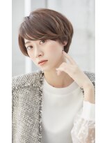 ミチオ ノザワ ヘアサロン ギンザ(Michio Nozawa HAIR SALON Ginza)&nbsp;大人かわいい小顔ハンサムショート簡単スタイリング【瀧上丈司】