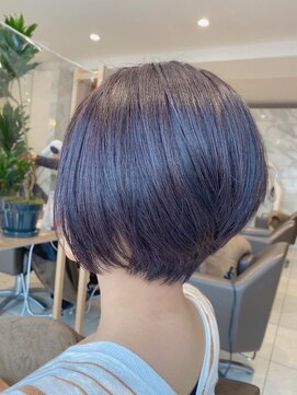 キャリ(CALI) 丸みの綺麗なローレイヤーボブ　CALI・田町・三田・CHIAKI