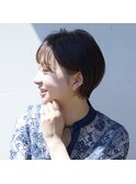 【Dulce】丸みショート×マロンベージュ