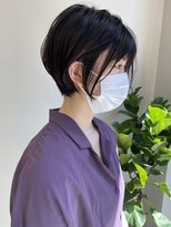 ジルブラン 錦糸町(JIL BLAN)&nbsp;大人可愛い丸みショート×脱白髪染めハイライトオージュアTr