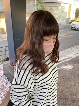 ヘアークリエイションソイ(HAIR CREATION SOI) 前髪パッツン#マロンブラウン