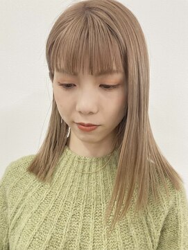 コード 四条河原町駅店(CHORD) 京都　河原町　ミルクティー　ベージュカラー　ハイトーンカラー