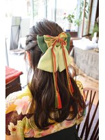 ベル(BELL)&nbsp;卒業式ナチュラルハーフアップ【BELL用賀/桜新町】