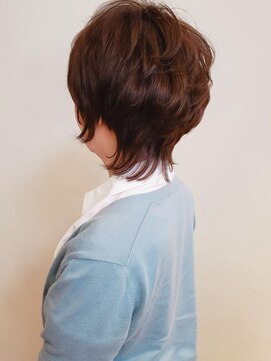 トップヘアー ガーデンヴィラ 安城(Garden Villa) シースルーウルフレイヤー/ニュアンスカラー