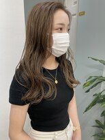 トゥーリ 薬院店(tuuli)&nbsp;tuuli miyu ハイライトましましセミロング/20代30代40代50代