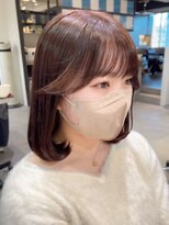 ベレーザ 渋谷(BELEZA)&nbsp;2892透明感ミルクチョコレートダークアッシュ波巻きスローカラー