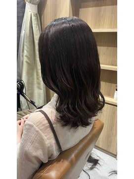 テラスヘア 新潟駅南(TERRACE hair) 黒染め履歴からのほんのり明るめブラウン